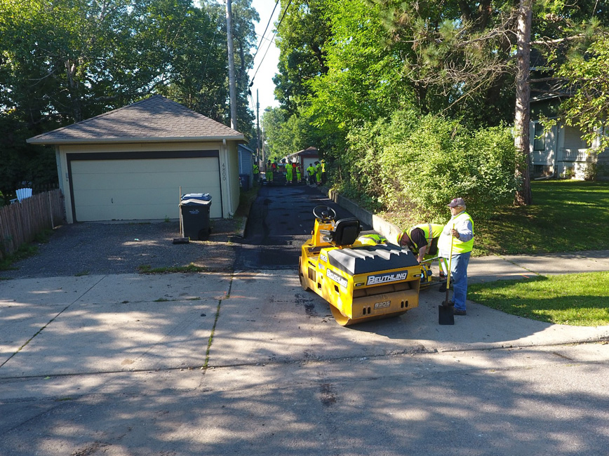 alley resurfacing