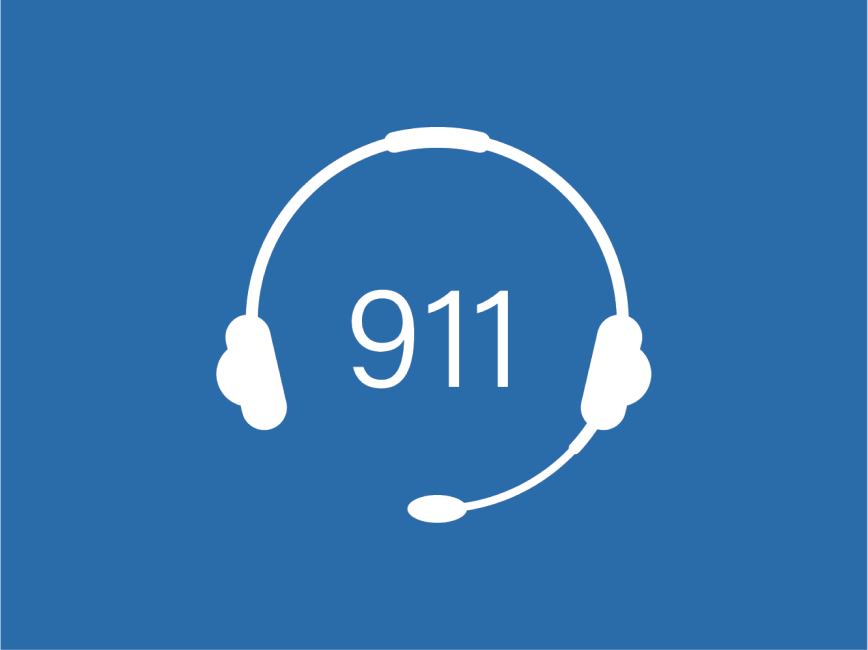 911 call taker headset.