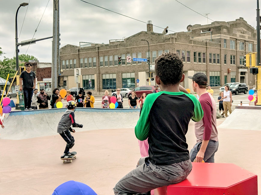 Minneapolis Promise Zone youth event in Emerson neighborhood