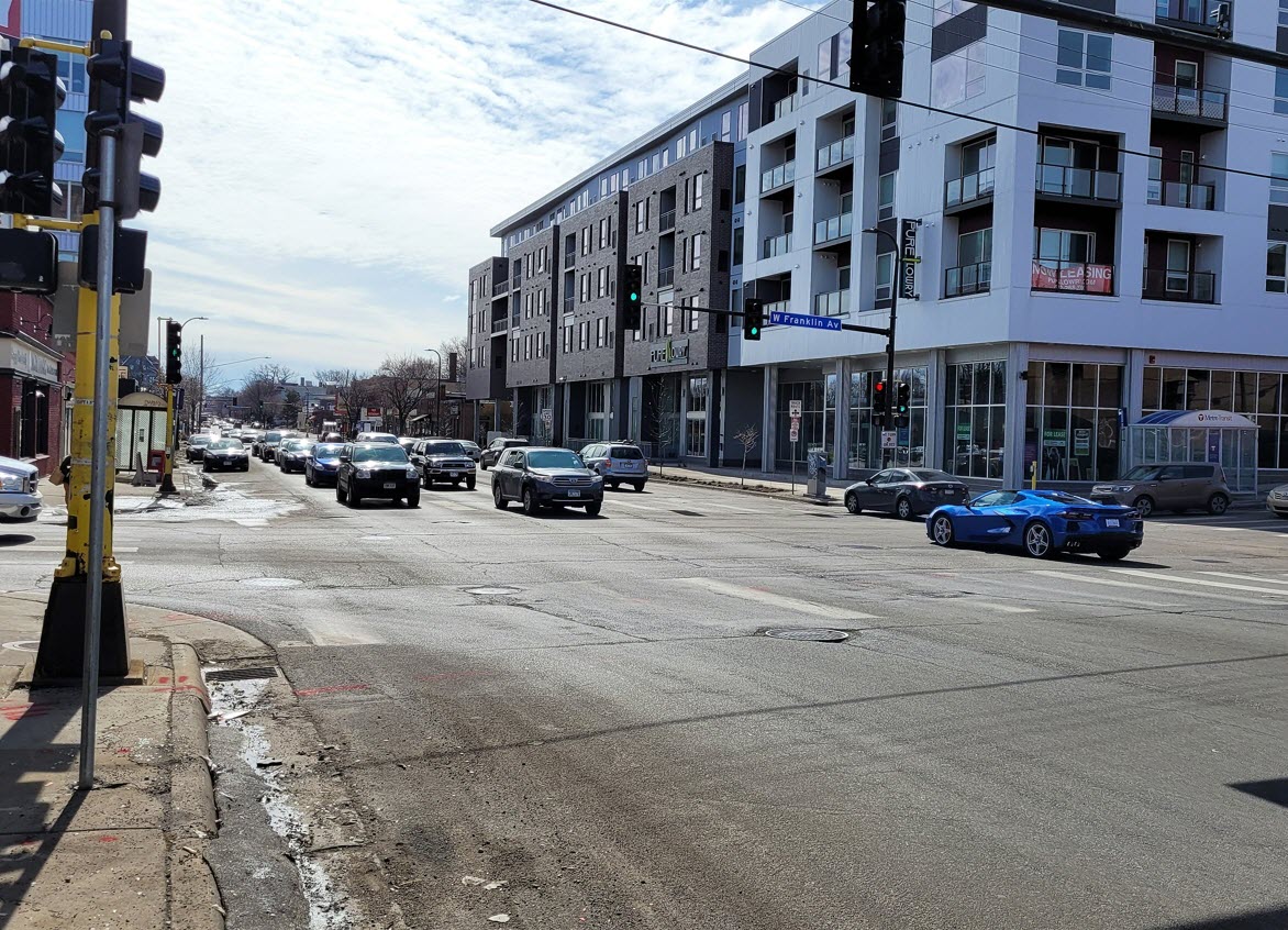 Lyndale Ave S and Franklin W intersection