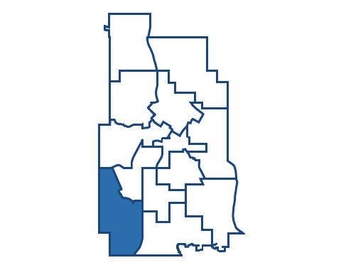 Ward 13 encompasses the southwest corner of Minneapolis.