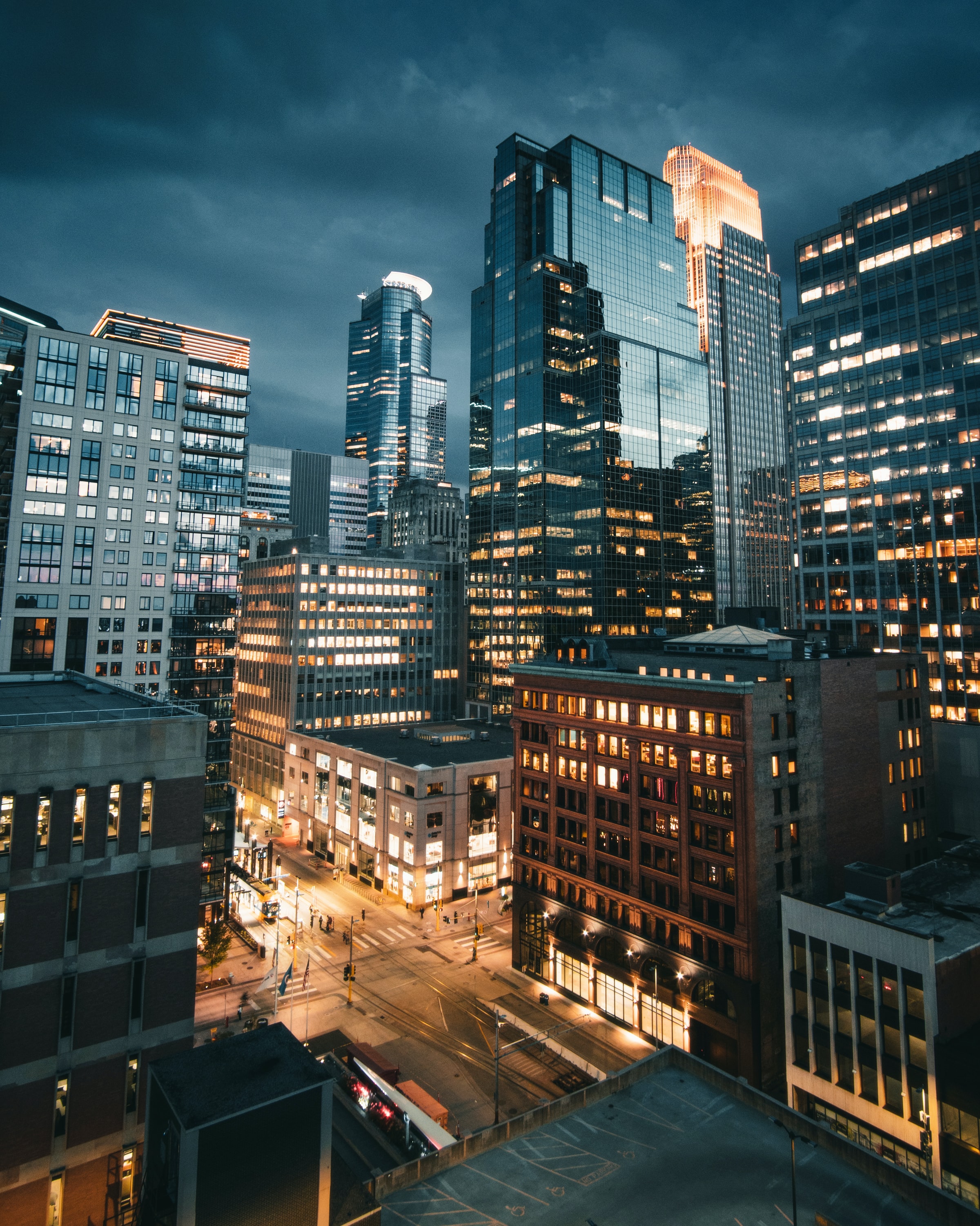 Downtown Minneapolis buildings