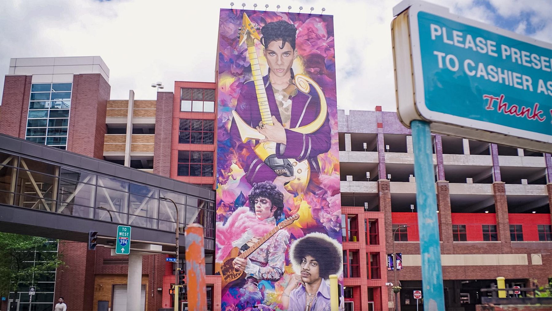 Prince Mural in Uptown Minneapolis. Courtesy of Meet Minneapolis