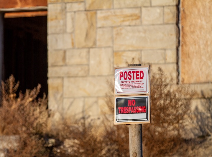 Condemned building