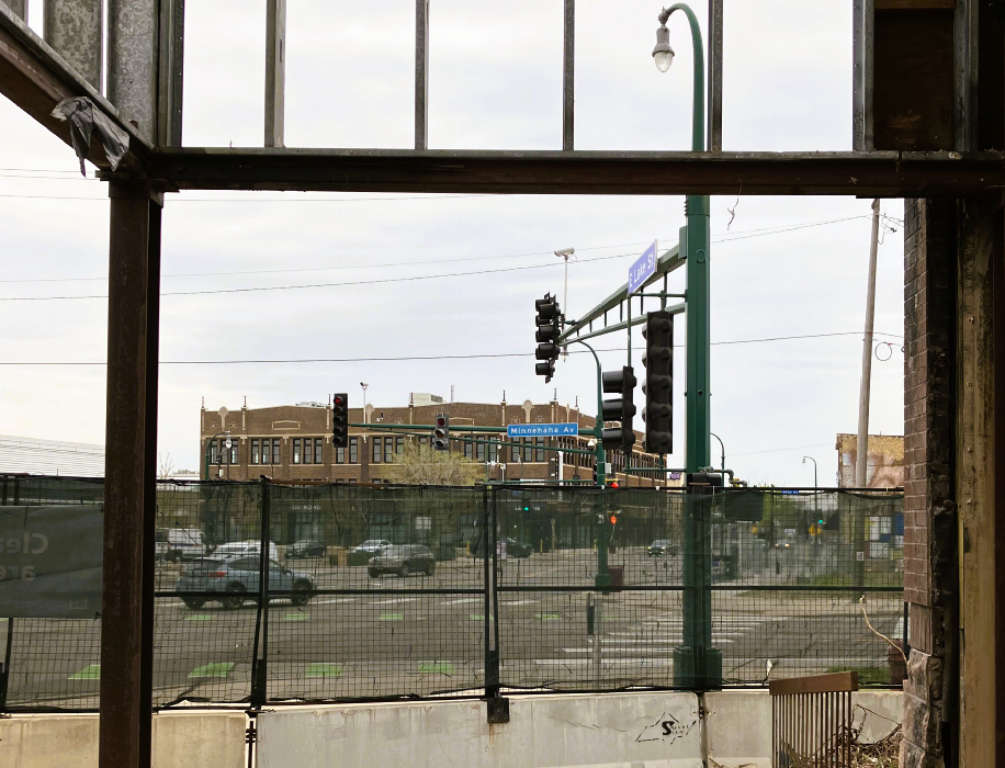 Minneapolis Democracy Center building construction