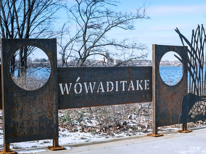 Bde Maka Ska public art