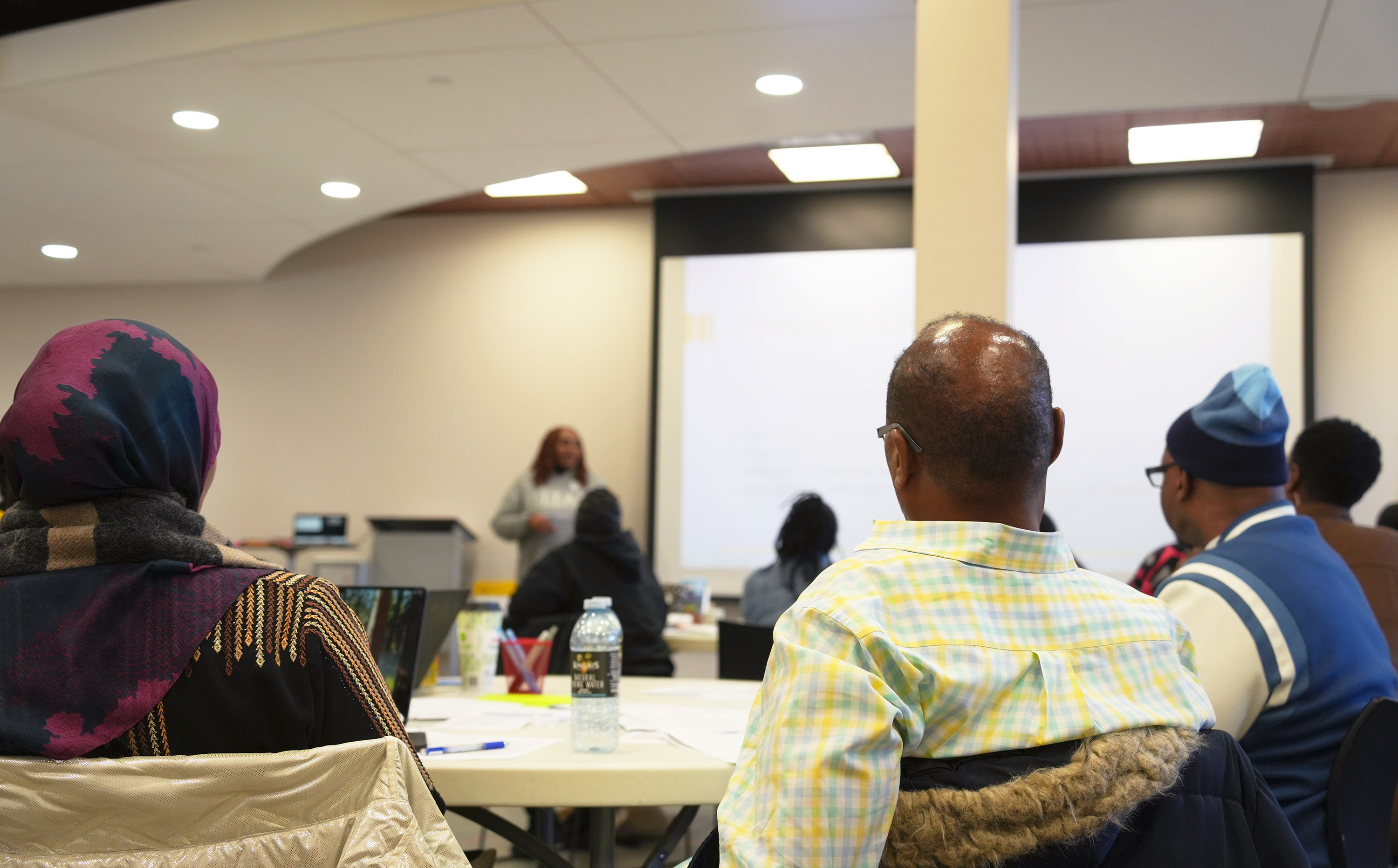 Members of the Blueprint Approved Institute take part in a learning session.
