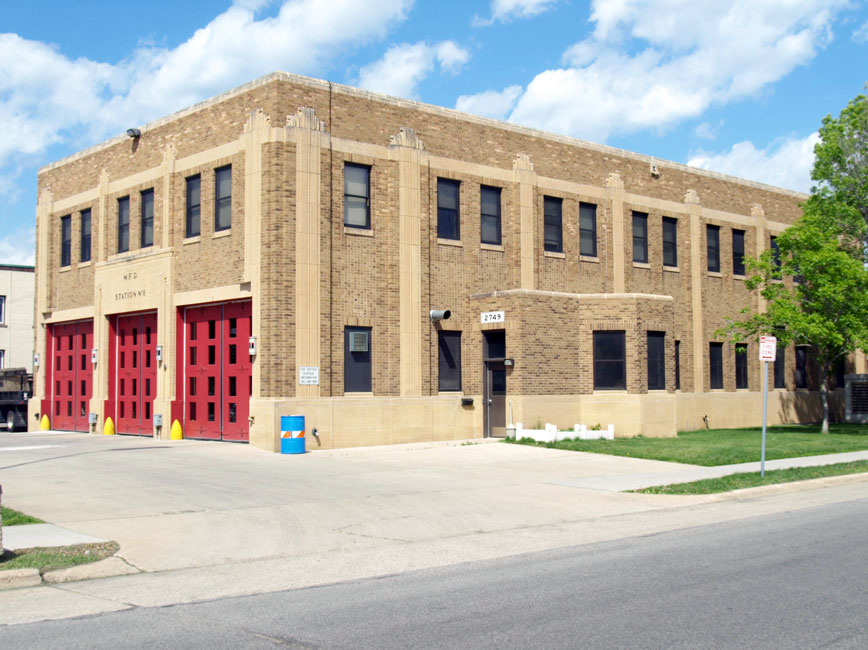 Fire Station 8 building Fire Station 8 building