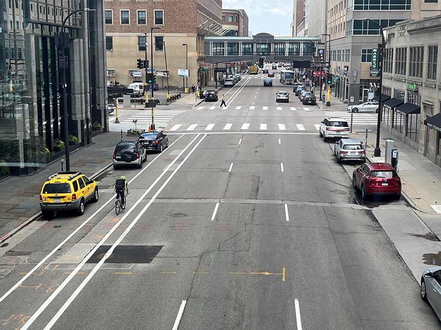S 9th Street and Marquette Ave