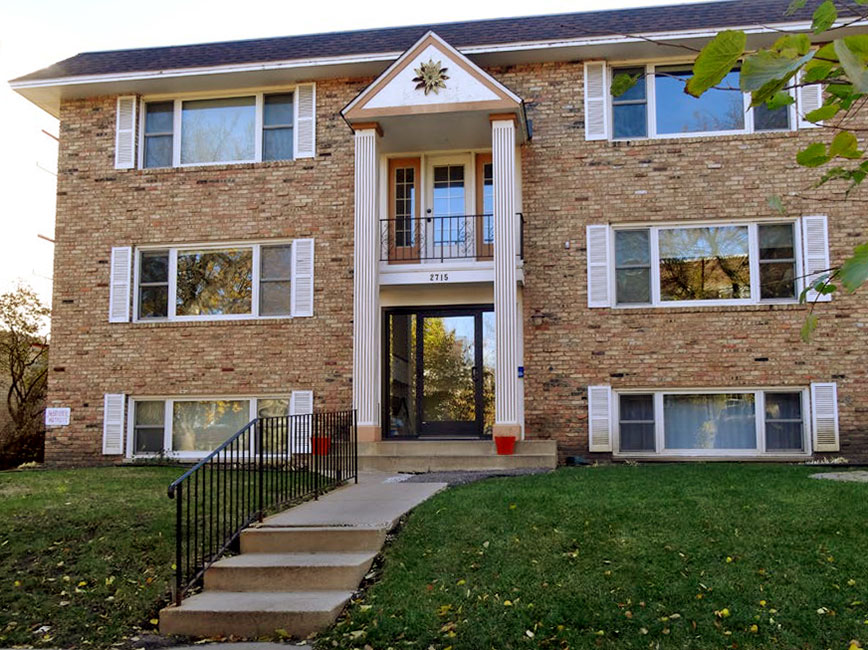 Apartment building exterior