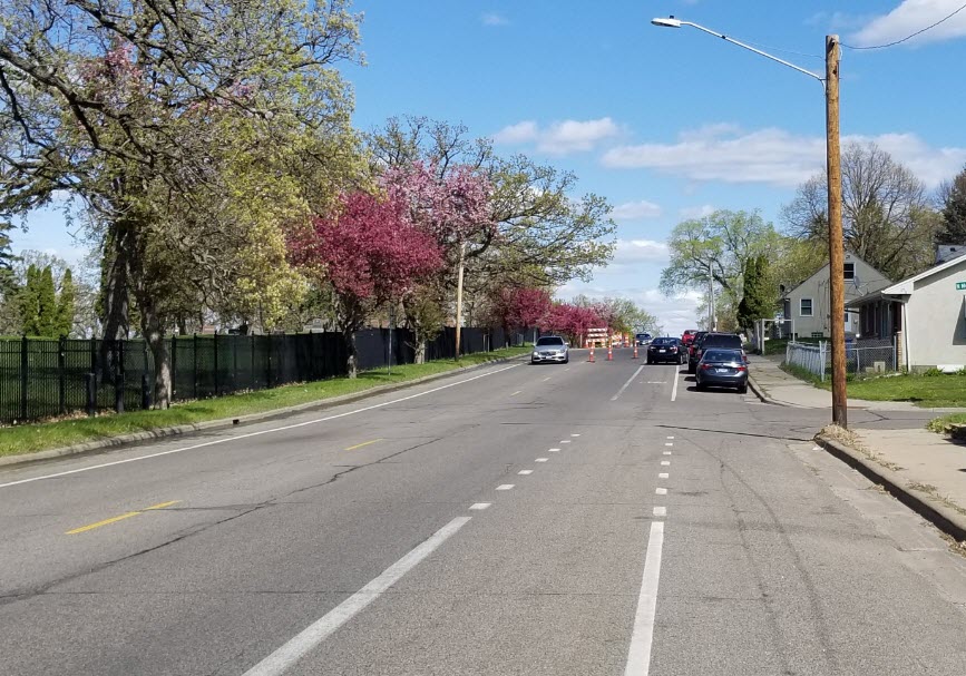 Intersection of Hennepin and W Lake St. 