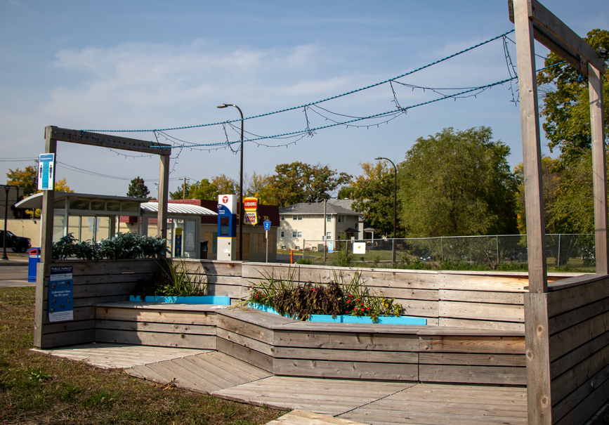 Parklet in Mnneapolis