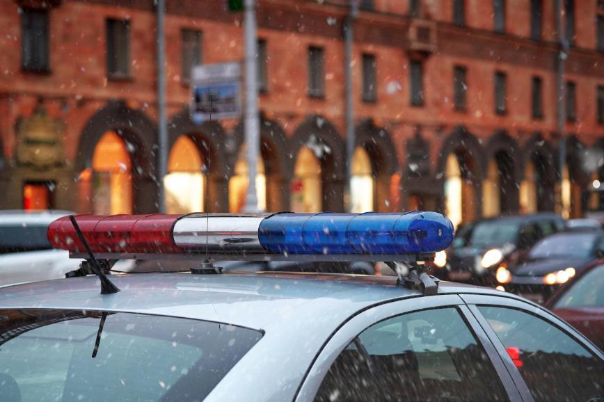 Police car lights Police car lights
